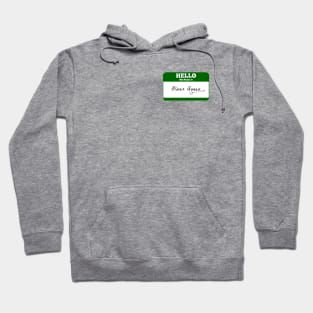 Hello My Name Is Oliver Queen Sticker - Green Arrow Hoodie